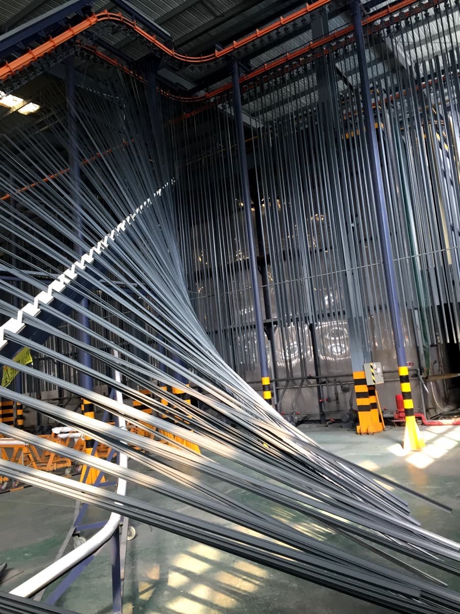 Anodizing & powder coating — CBM Global factory, Shandong