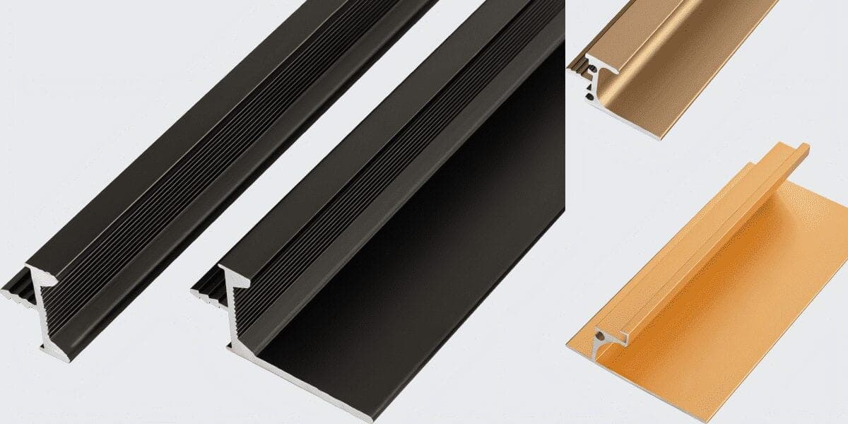 Carcass & accessories — Cabinet aluminium profiles application