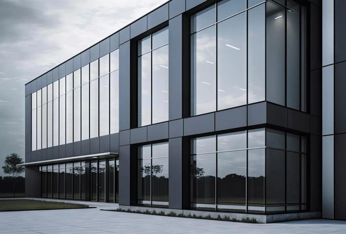 Commercial glazing — System window / door profiles application